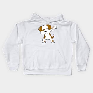 Dabbing dog Kids Hoodie